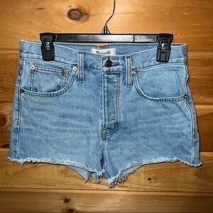 Madewell Relaxed Denim Jean Shorts